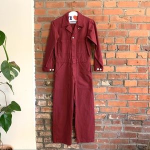 Big Bud Press Cranberry Red Jumpsuit